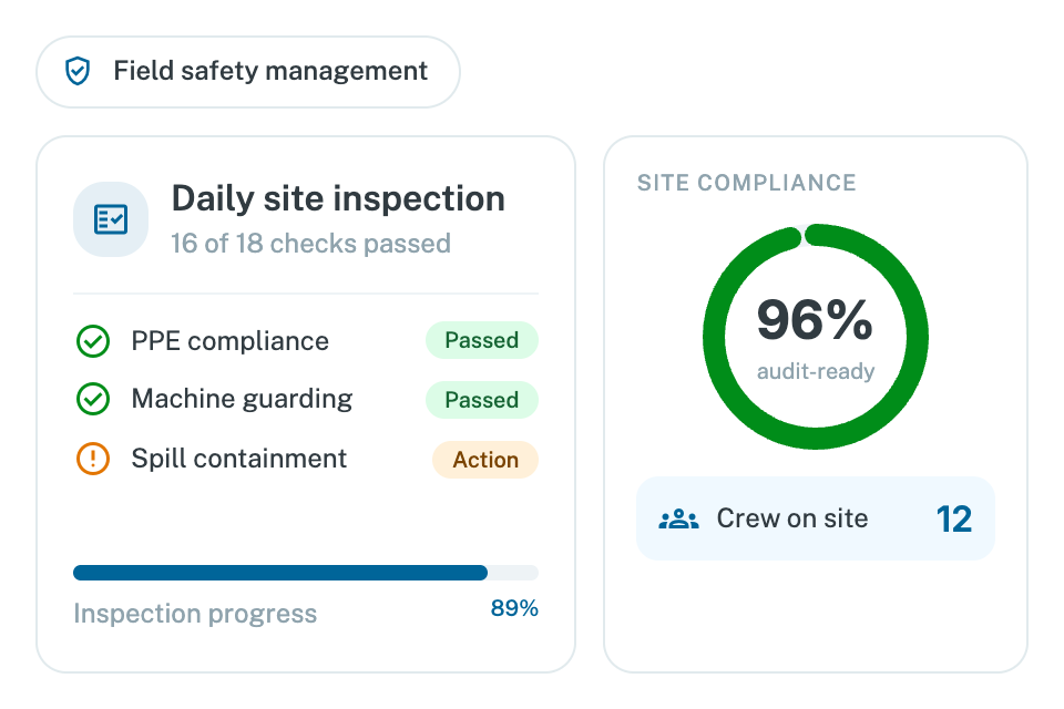 Field Safety Management